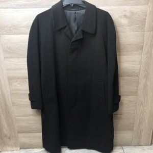 Lanificio Del Casentino Medium Black Trench Coat